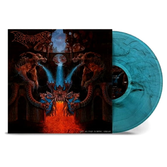 Dismember - Like an Ever Flowing Stream (1991 Remaster) Cyan & Black Marble - Music & Performance - Vinyl