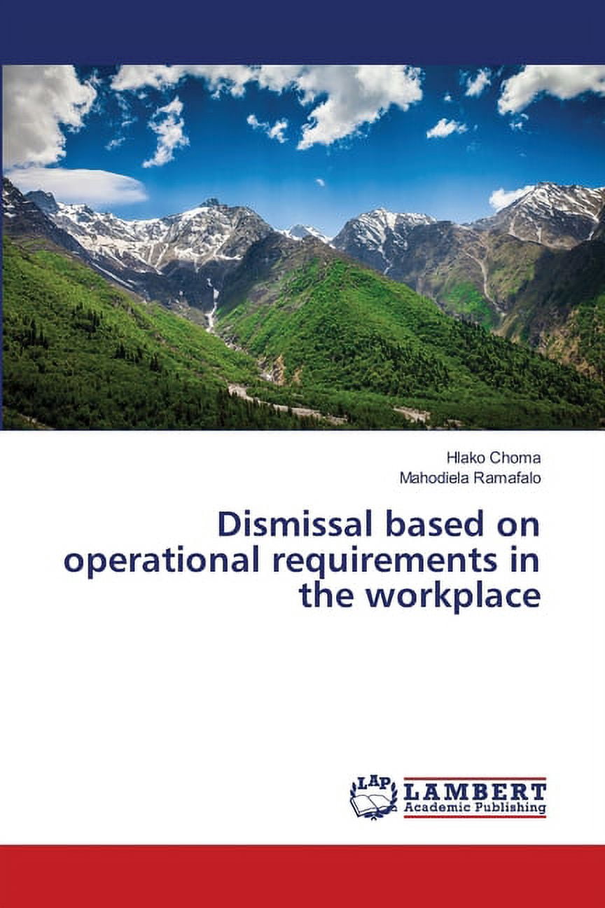 Dismissal based on operational requirements in the workplace (Paperback ...