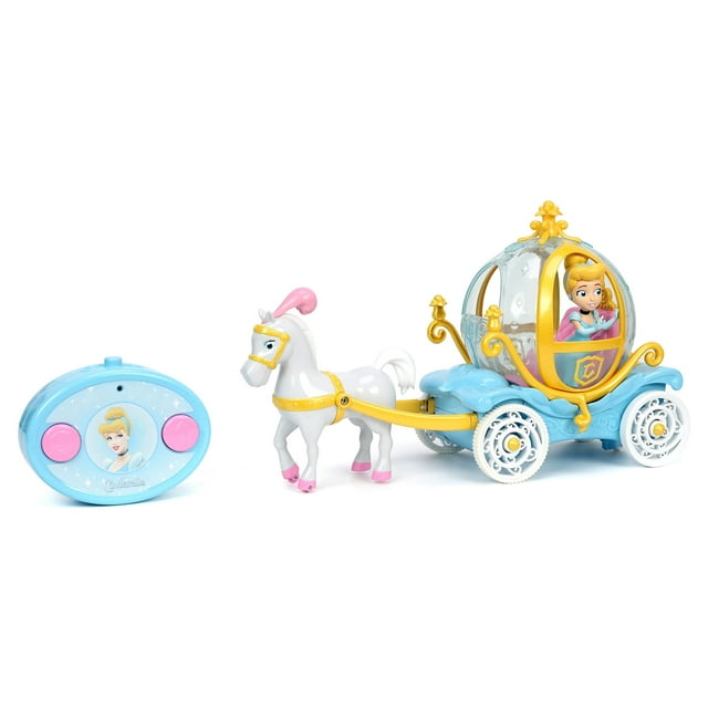 Disney 1:24 Princess Cinderella Horse-Drawn Carriage RC Radio Control Cars