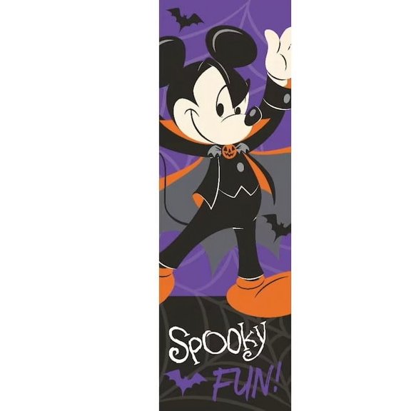 Disney 1.39-ft W x 4.25-ft H Halloween Banner