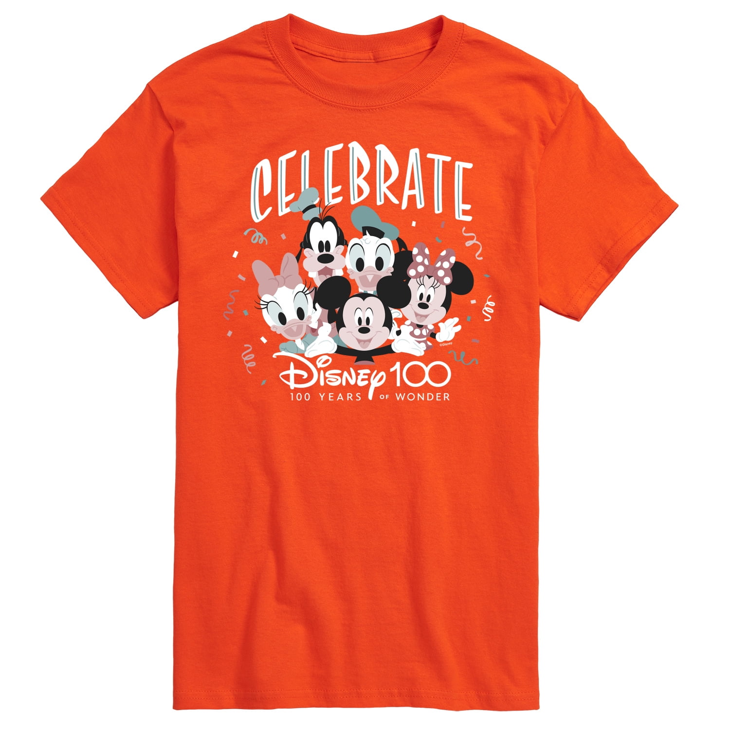 Clubhouse Sleeve Graphic Mickey - Disney 100 Disney Short of Mouse 100 - - Men\'s Wonder 100 Celebrate Years T-Shirt -