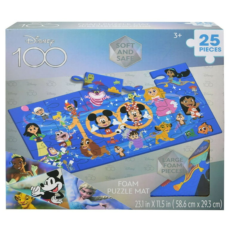 Disney 100 25 pc Foam Puzzle Mat - Walmart.com