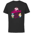 thumbnail image 1 of Disney 100 Alice in Wonderland Celebrating 100 Years D100 - Short Sleeve Cotton T-Shirt for Adults - Customized-Black, 1 of 5