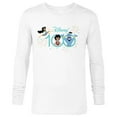 thumbnail image 1 of Disney 100 Anniversary Aladdin Jasmine Genie D100 - Long Sleeve T-Shirt for Men - Customized-White, 1 of 5