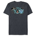 thumbnail image 1 of Disney 100 Anniversary Aladdin Jasmine Genie D100 - Short Sleeve Blended T-Shirt for Adults - Customized-Navy Heather, 1 of 5