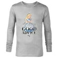 thumbnail image 1 of Disney 100 Anniversary Alice in Wonderland D100 Quote - Long Sleeve T-Shirt for Men - Customized-Athletic Heather, 1 of 5