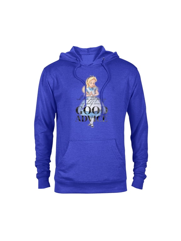 Disney 100 Anniversary Alice in Wonderland D100 Quote - Pullover Hoodie for Adults - Customized-Royal