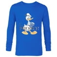 thumbnail image 1 of Disney 100 Anniversary Donald Duck D100 Quote Aw Phooey - Long Sleeve T-Shirt for Men - Customized-Navy, 1 of 5