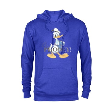 Disney 100 Anniversary Donald Duck D100 Quote Aw Phooey - Pullover Hoodie for Adults - Customized-Navy