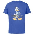 thumbnail image 1 of Disney 100 Anniversary Donald Duck D100 Quote Aw Phooey - Short Sleeve Cotton T-Shirt for Adults - Customized-Royal Heather, 1 of 5