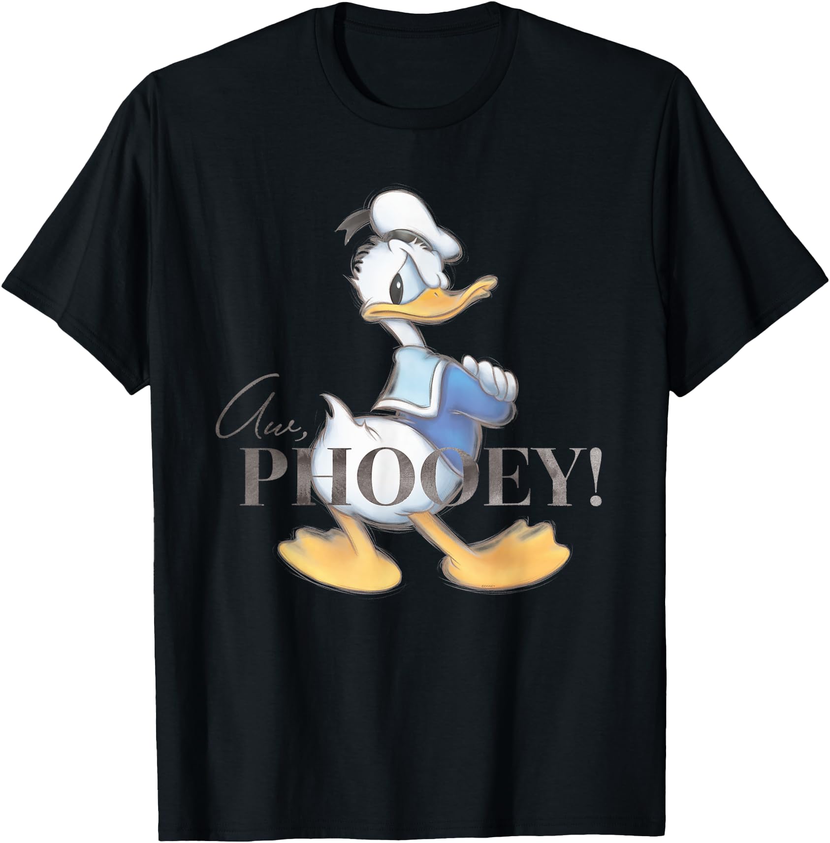 Disney 100 Anniversary Donald Duck D100 Quote Aw Phooey TShirt