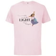 thumbnail image 1 of Disney 100 Anniversary Encanto Mirabel D100 Quote Light - Short Sleeve Cotton T-Shirt for Adults - Customized-Soft Pink, 1 of 5
