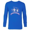 thumbnail image 1 of Disney 100 Anniversary Frozen Elsa and Olaf Wonder D100 - Long Sleeve T-Shirt for Men - Customized-Navy, 1 of 5