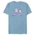 thumbnail image 1 of Disney 100 Anniversary Frozen Elsa and Olaf Wonder D100 - Short Sleeve Blended T-Shirt for Adults - Customized-Ocean Blue, 1 of 5