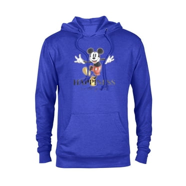 Disney 100 Anniversary Mickey Mouse D100 Quote Happiness - Pullover Hoodie for Adults - Customized-Royal