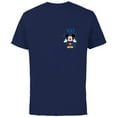thumbnail image 1 of Disney 100 Anniversary Mickey Mouse Fireworks Burst D100 - Short Sleeve Cotton T-Shirt for Adults - Customized-Navy, 1 of 5