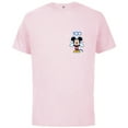 thumbnail image 1 of Disney 100 Anniversary Mickey Mouse Fireworks Burst D100 - Short Sleeve Cotton T-Shirt for Adults - Customized-Soft Pink, 1 of 5