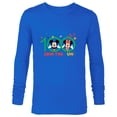thumbnail image 1 of Disney 100 Anniversary Mickey and Minnie Join the Fun D100 - Long Sleeve T-Shirt for Men - Customized-Navy, 1 of 5