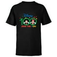 thumbnail image 1 of Disney 100 Anniversary Mickey and Minnie Join the Fun D100 - Short Sleeve T-Shirt for Kids - Customized-Black, 1 of 5