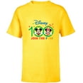 thumbnail image 1 of Disney 100 Anniversary Mickey and Minnie Join the Fun D100 - Short Sleeve T-Shirt for Kids - Customized-Yellow, 1 of 5