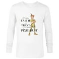 thumbnail image 1 of Disney 100 Anniversary Peter Pan D100 Quote Pixie Dust - Long Sleeve T-Shirt for Men - Customized-White, 1 of 5