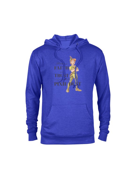 Disney 100 Anniversary Peter Pan D100 Quote Pixie Dust - Pullover Hoodie for Adults - Customized-Royal
