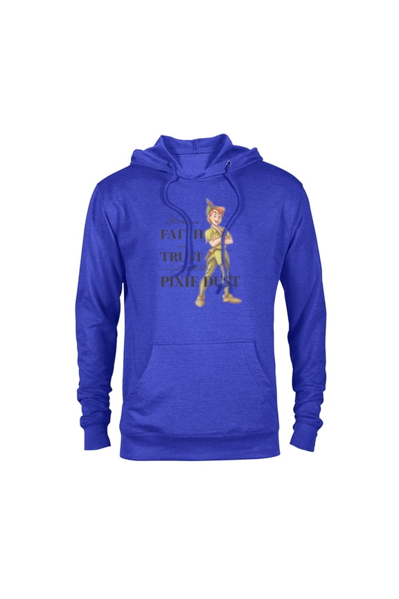 Disney 100 Anniversary Peter Pan D100 Quote Pixie Dust - Pullover Hoodie for Adults - Customized-Royal