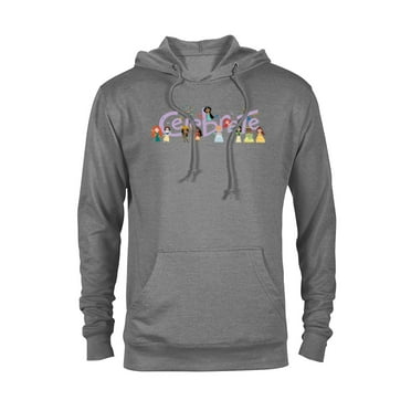 Disney 100 Anniversary Princess Squad Celebrate D100 Cute - Pullover Hoodie for Adults - Customized-Athletic Heather