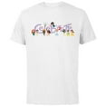 thumbnail image 1 of Disney 100 Anniversary Princess Squad Celebrate D100 Cute - Short Sleeve Cotton T-Shirt for Adults - Customized-White, 1 of 5