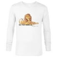 thumbnail image 1 of Disney 100 Anniversary The Lion King D100 Quote Remember - Long Sleeve T-Shirt for Men - Customized-White, 1 of 5