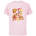 thumbnail image 1 of Disney 100 Anniversary The Lion King Let’s Celebrate D100 - Short Sleeve Cotton T-Shirt for Adults - Customized-Soft Pink, 1 of 5