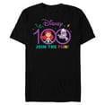 thumbnail image 1 of Disney 100 Anniversary The Little Mermaid Join the Fun D100 - Short Sleeve Blended T-Shirt for Adults - Customized-Black, 1 of 5