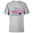 thumbnail image 1 of Disney 100 Anniversary The Little Mermaid Join the Fun D100 - Short Sleeve T-Shirt for Kids - Customized-Athletic Heather, 1 of 5