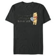 thumbnail image 1 of Disney 100 Anniversary Winnie the Pooh D100 Quote With You - Short Sleeve Blended T-Shirt for Adults - Customized-Dark Heather, 1 of 5