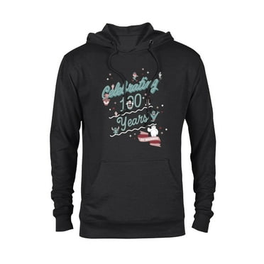 Disney 100 Celebrating 100 Years of Wonder Muted Cute D100 - Pullover Hoodie for Adults - Customized-Black
