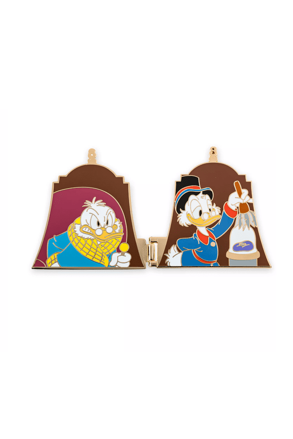 100 Celebration Decades Scrooge McDuck Hinged Limited Pin New with Card
