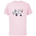 thumbnail image 1 of Disney 100 Disney Villains 100th Anniversary Muted Cute D100 - Short Sleeve Cotton T-Shirt for Adults - Customized-Soft Pink, 1 of 5
