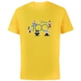 thumbnail image 1 of Disney 100 Disney Villains 100th Anniversary Muted Cute D100 - Short Sleeve Cotton T-Shirt for Adults - Customized-Yellow, 1 of 5