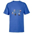 thumbnail image 1 of Disney 100 Disney Villains 100th Anniversary Muted Cute D100 - Short Sleeve T-Shirt for Kids - Customized-Royal, 1 of 5