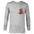 thumbnail image 1 of Disney 100 Donald Duck Halloween Classic Devil Costume D100 - Long Sleeve T-Shirt for Men - Customized-Athletic Heather, 1 of 5