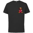 thumbnail image 1 of Disney 100 Donald Duck Halloween Classic Devil Costume D100 - Short Sleeve Cotton T-Shirt for Adults - Customized-Black, 1 of 5