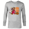 thumbnail image 1 of Disney 100 Donald Duck Halloween Such a Little Devil Costume - Long Sleeve T-Shirt for Men - Customized-Athletic Heather, 1 of 5