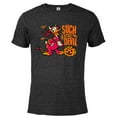 thumbnail image 1 of Disney 100 Donald Duck Halloween Such a Little Devil Costume - Short Sleeve Blended T-Shirt for Adults - Customized-Black Snow Heather, 1 of 5