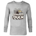 thumbnail image 1 of Disney 100 Donald Duck Quackin’ Around Retro Vintage D100 - Long Sleeve T-Shirt for Men - Customized-Athletic Heather, 1 of 5