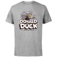 thumbnail image 1 of Disney 100 Donald Duck Quackin’ Around Retro Vintage D100 - Short Sleeve Cotton T-Shirt for Adults - Customized-Athletic Heather, 1 of 5