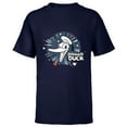 thumbnail image 1 of Disney 100 Donald Duck Quackin’ Mad Retro Vintage D100 - Short Sleeve T-Shirt for Kids - Customized-Navy, 1 of 5