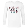 thumbnail image 1 of Disney 100 Encanto Celebrate Anniversary Muted Cute D100 - Long Sleeve T-Shirt for Men - Customized-White, 1 of 5