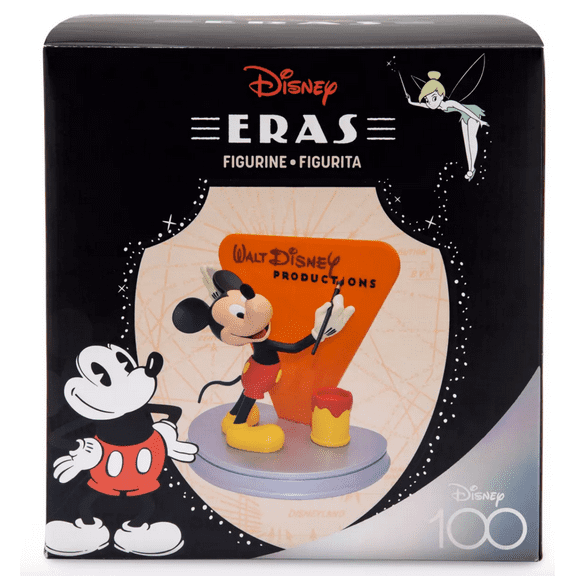 Disney 100 Eras Walt Disney Production Mickey Mouse Figurine New With Box