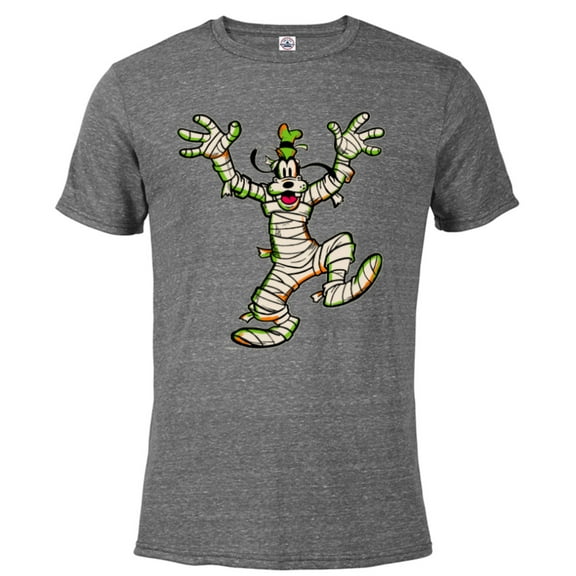 Disney 100 Goofy Halloween Classic Mummy Costume D100 - Short Sleeve Blended T-Shirt for Adults - Customized-Graphite Snow Heather