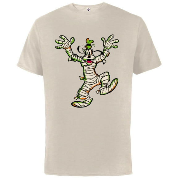 Disney 100 Goofy Halloween Classic Mummy Costume D100 - Short Sleeve Cotton T-Shirt for Adults - Customized-Putty